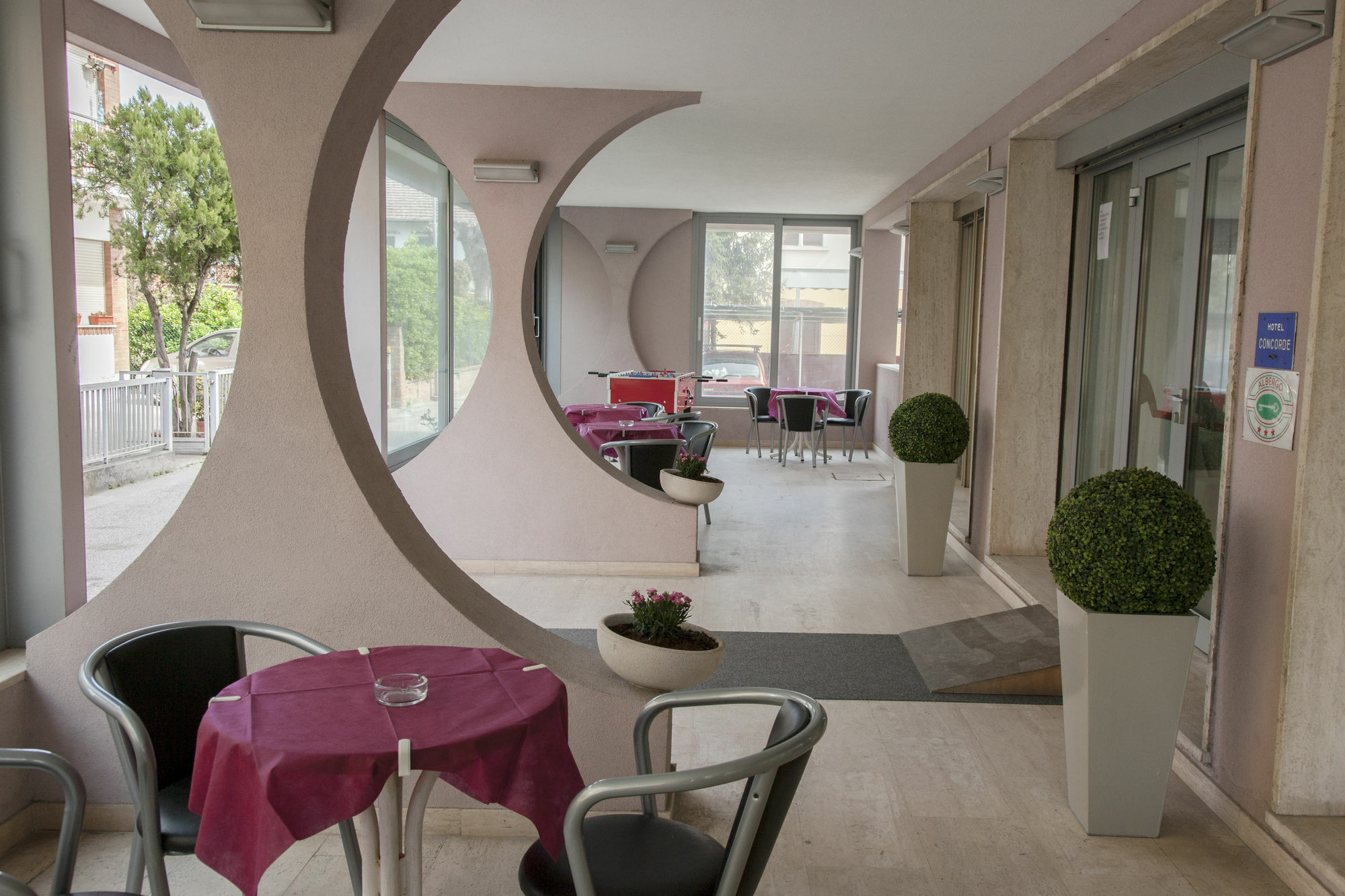 Hotel Concorde Bellaria-Igea Marina Exterior foto